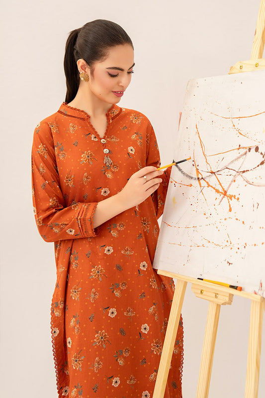 Picture of 2-PC Stitched Embroidered Suit - Available at Raja Sahib