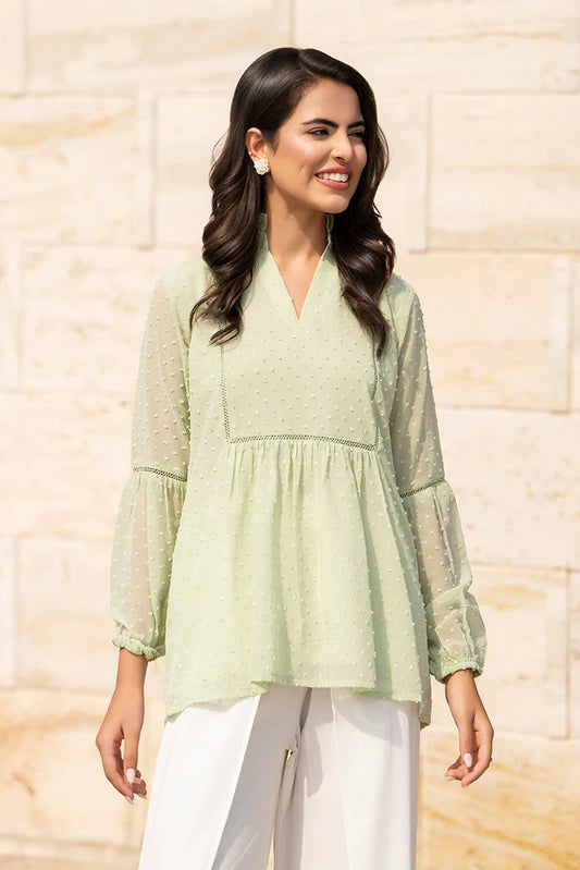 Picture of 1-PC Stitched Ladies Shirt - Available at Raja Sahib