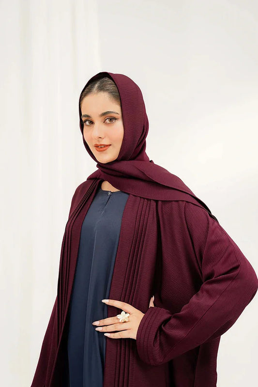 Picture of Divinely Crafted - Noor-e-Libaas - Rumman Abaya - Available at Raja Sahib