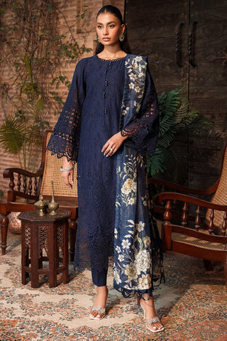 4440 ULFAT Schiffli Luxury Embroidered Lawn Collection