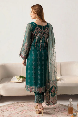 M 1101 Minhal Embroidered Chiffon Collection Vol 11