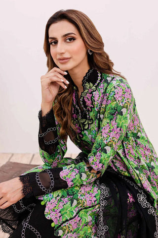 SSC-06-24 Black Iris Shiree Embroidered Lawn Collection