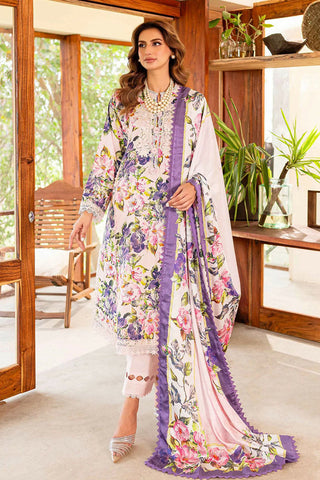 SSC-07-24 Pink Gardenia Shiree Embroidered Lawn Collection