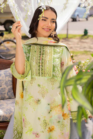 MELC 614 Luxury Embroidered Lawn Collection Vol 2
