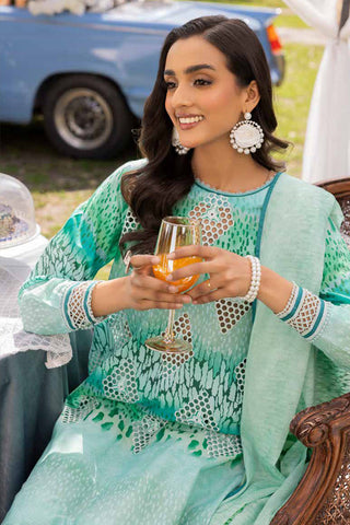 MELC 619 Luxury Embroidered Lawn Collection Vol 2