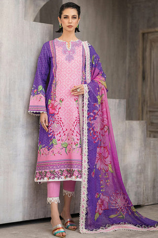 RNZ 04B Luxe Bloom Azalea Printed Lawn Collection