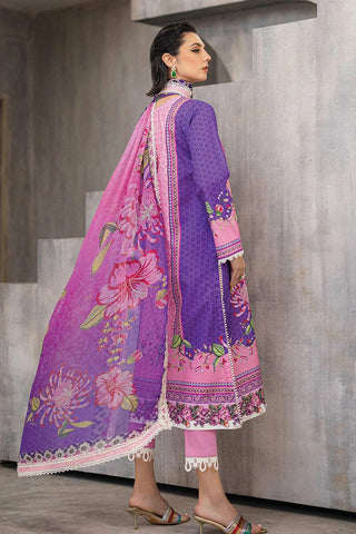 RNZ 04B Luxe Bloom Azalea Printed Lawn Collection