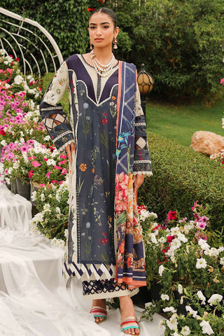 EEP 08B Breeze Together Prints 2024 Printed Lawn Collection