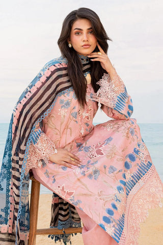 NS 132 Gardenia Embroidered Lawn Collection
