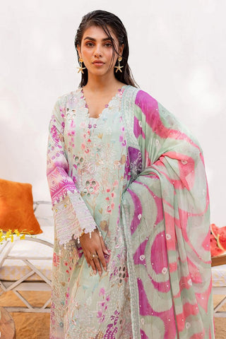 NS 136 Gardenia Embroidered Lawn Collection