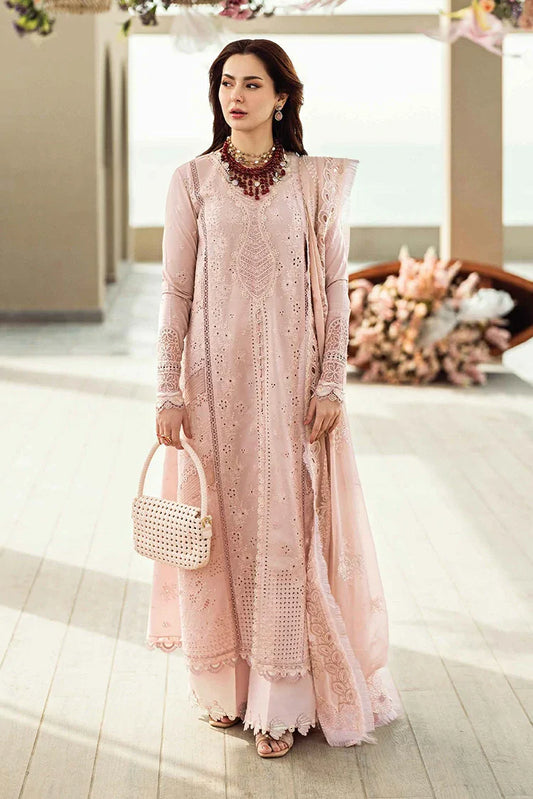 Picture of Qalamkar - Sahil Luxury Embroidered Lawn Collection - FK-10 Zoe - Unstitched - Available at Raja Sahib