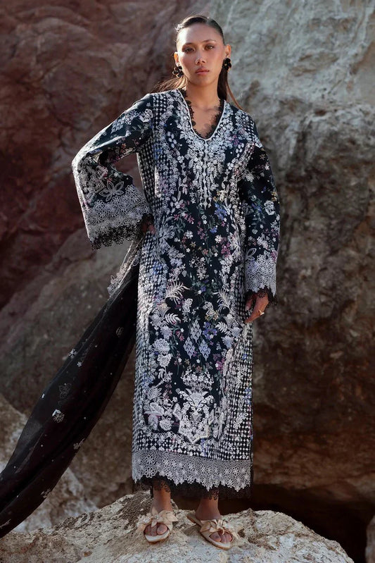 Picture of Afrozeh - Summer Together Lawnkari Collection Vol 3 - 06 Saffron Jasper - Unstitched - Available at Raja Sahib