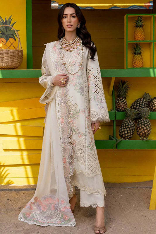 Picture of Saira Shakira - Luxury Lawn Collection - 2A DAHLIA-A - Unstitched - Available at Raja Sahib