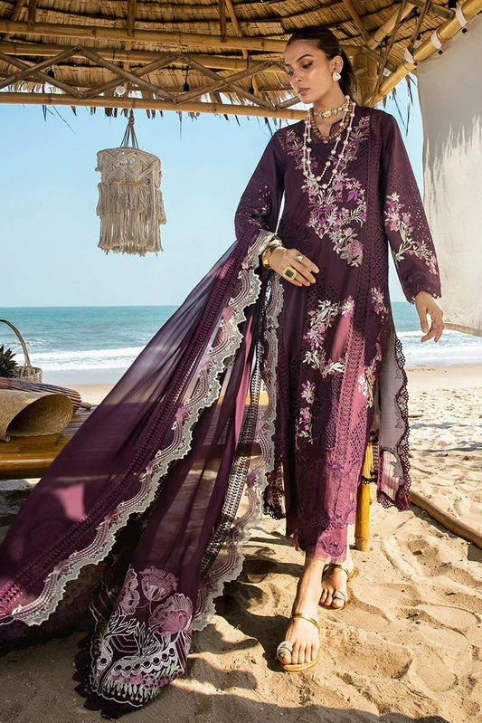 Picture of Saira Shakira - Luxury Lawn Collection - 2B DAHLIA-B - Unstitched - Available at Raja Sahib
