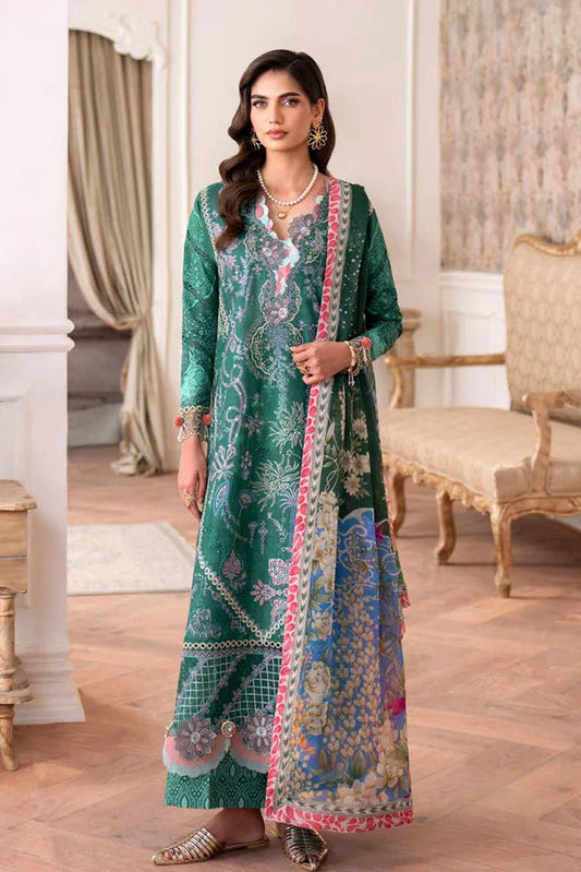 Picture of Roheenaz - Aezel Fall Embroidered Cambric Collection - 3B Maham - Unstitched - Available at Raja Sahib