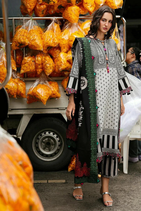 Picture of Charizma - Combination Embroidered Linen Collection Vol 1 - CCW6-08 - Unstitched - Available at Raja Sahib