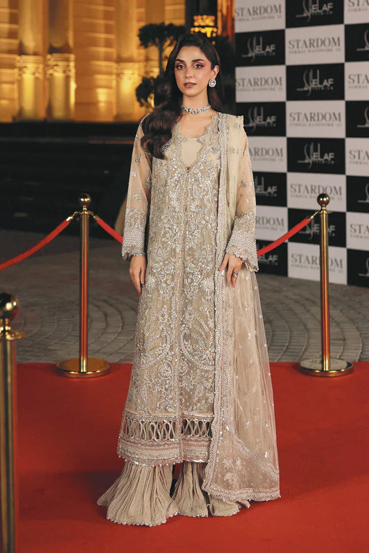 Picture of Elaf - Stardom Formal Handwork Collection - ESH-08 STARDUST - Unstitched - Available at Raja Sahib