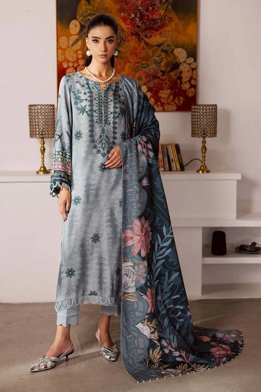 Picture of Nureh - Signature Prints Printed Linen Jacquard Collecton Vol 4 - SP-193 - Unstitched - Available at Raja Sahib