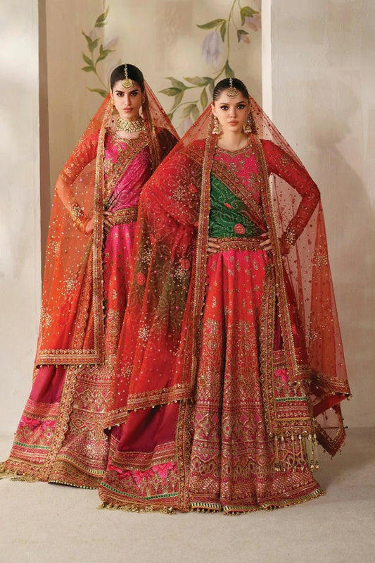 Picture of Baroque - Chantelle Embroidered Chiffon Collection Vol 14 - EC-03 - Unstitched - Available at Raja Sahib