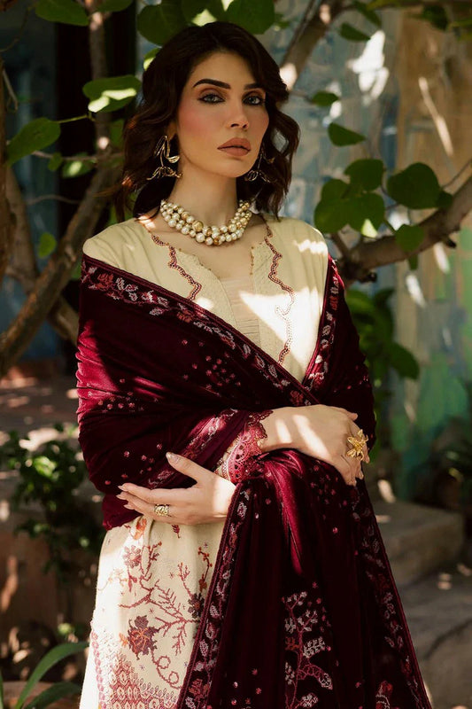 Picture of Nureh - Exclusive Luxury Unstitched Peach Leather Collection - NE-181 - Unstitched - Available at Raja Sahib