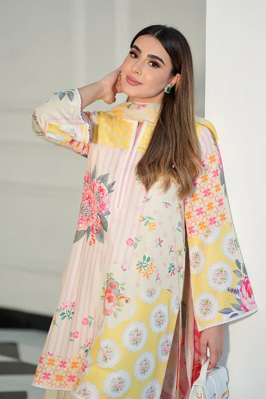 Picture of RJ'S Pret - Vignette 2 - Pink Lemonade - Available at Raja Sahib