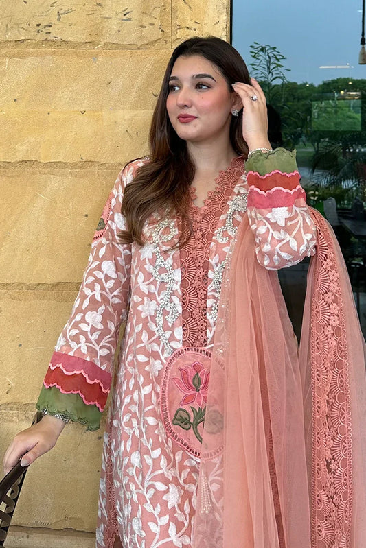 Picture of RJ'S Pret - Twilight Soiree - Peach Fuzz - Available at Raja Sahib