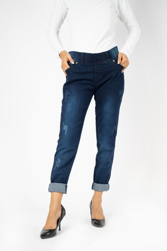 Picture of Ellena - Skin Fit Jeans For Women - Available at Raja Sahib
