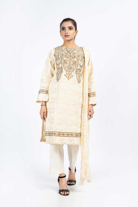 Picture of Ellena - 1-PC Stitched Jacquard Kurti - Available at Raja Sahib