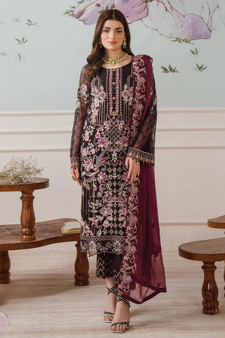 F 2504 Embroidered Chiffon Collection Vol 25