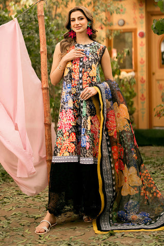 Femi MS24 580 Luxury Embroidered Lawn Collection