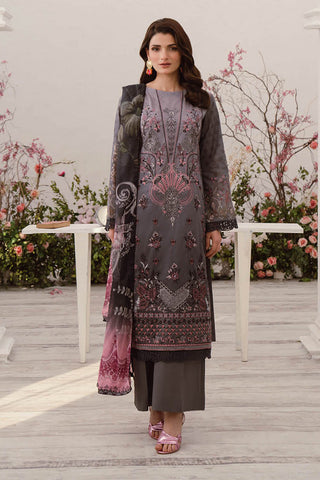 L 1002 Mashaal Embroidered Lawn Collection Vol 10