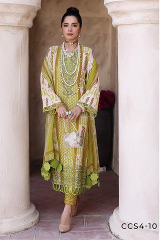 CCS4 10 Combination Embroidered Lawn Collection Vol 2