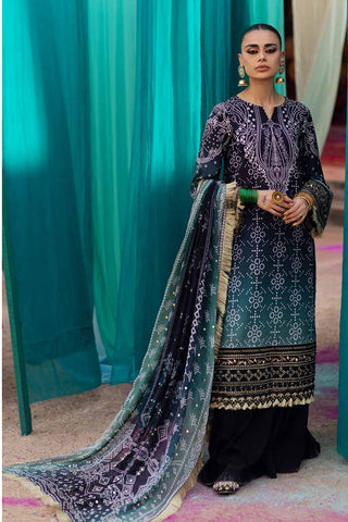 NS 129 Bazar Embroidered Embellished Lawn Collection Vol 2