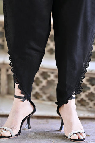 Black Embellished Trouser