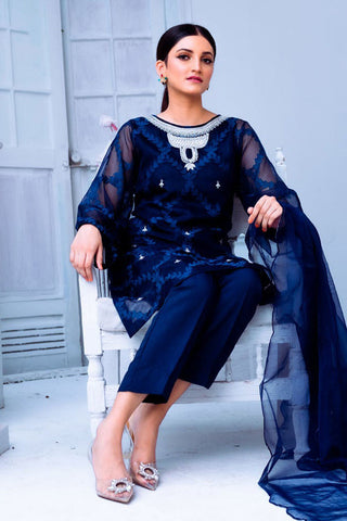 Humsafar Exclusive Collection - Blue Majesty