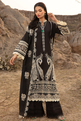 Aghaaz Luxury Unstitched Lawn Collection - 1129