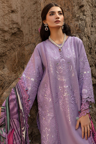 Aghaaz Luxury Unstitched Lawn Collection - 1136