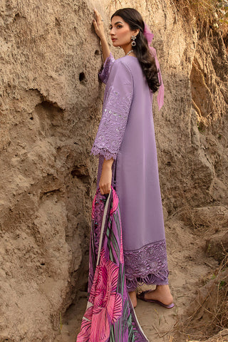Aghaaz Luxury Unstitched Lawn Collection - 1136