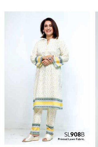 1 PC Printed Lawn Shirt SL908B Mothers Summer Lawn Collection