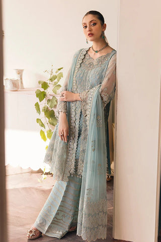 Flossie FE 503 Serene Cerulean Florence Luxury Executive Chiffon Collection Vol 5 2022