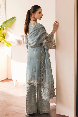Flossie FE 503 Serene Cerulean Florence Luxury Executive Chiffon Collection Vol 5 2022