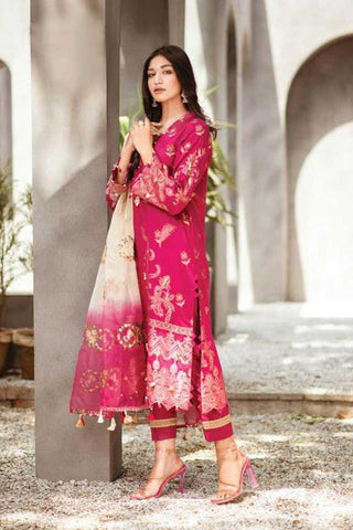 01 Serena Jacquard Embroidered Lawn Collection