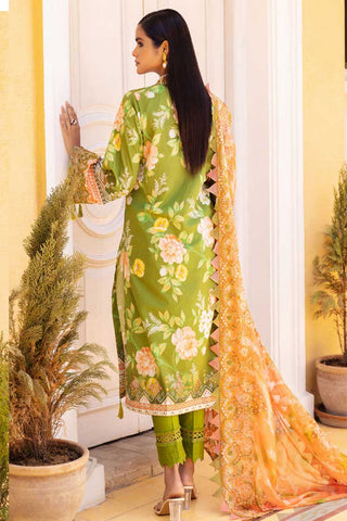 NSG 113 Gardenia Embroidered Printed Lawn Collection Vol 4