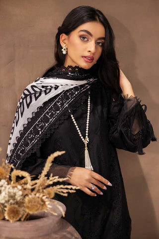 B 01 Koyal Monochrome Embroidered Lawn Collection