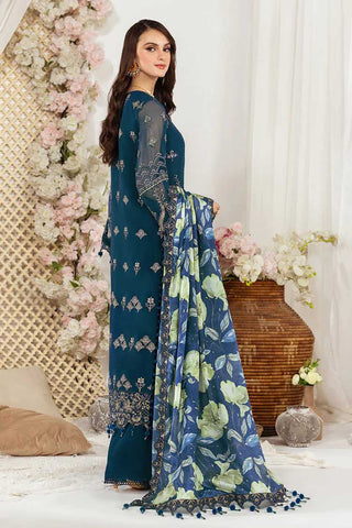 08 Zair Dhaagay Festive Embroidered Chiffon Collection Vol 3