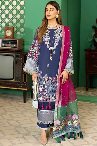 Design 07 Embroidered Formal Chiffon Collection