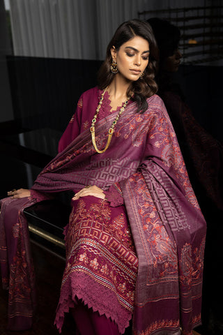 Zimal Embroidered Wool Jacquard Collection - ZM-05