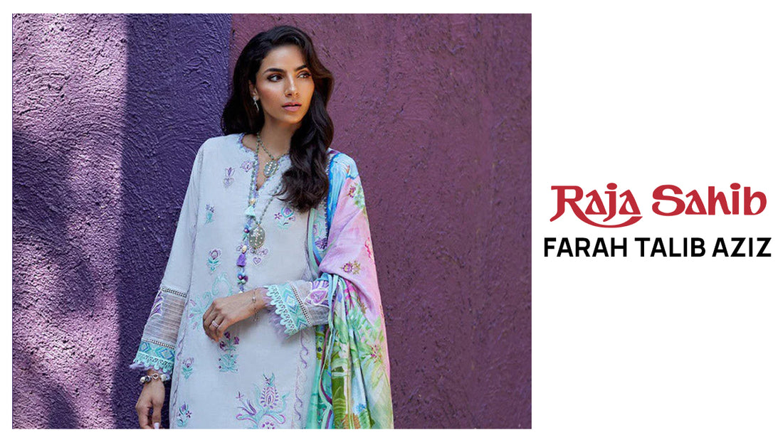 Unveiling Elegance of Farah Talib Aziz at Raja Sahib