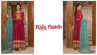 Explore Timeless Elegance at Raja Sahib with Jacquard Suits.