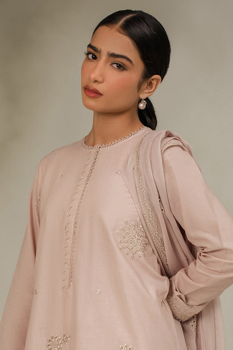 Picture of Cross Stitch - Basic Pret Collection - Ecru Fawn - Available at Raja Sahib